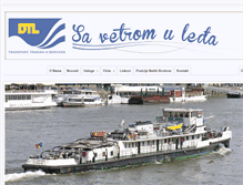 Tablet Screenshot of dtltransport.net